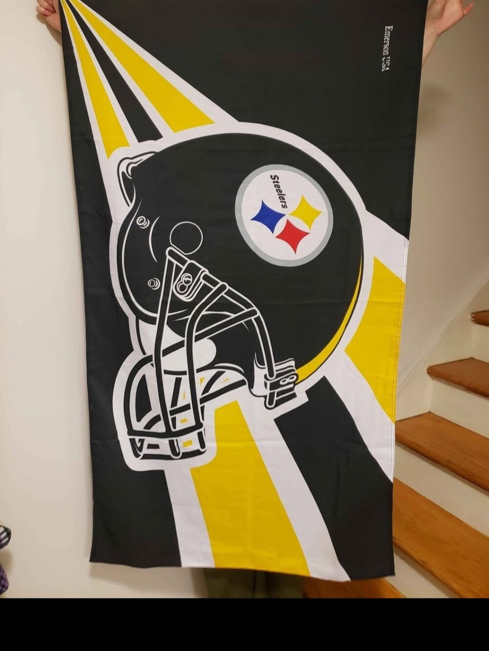 Steelers Flag 5x3 Usa